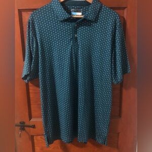 PGA Tour Golf Polo Athletic Fit Size XL Green